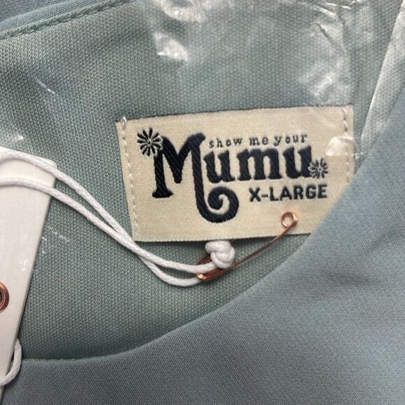 NWT Show me your MuMu Chicago high neck gown size XL - Picture 5 of 7